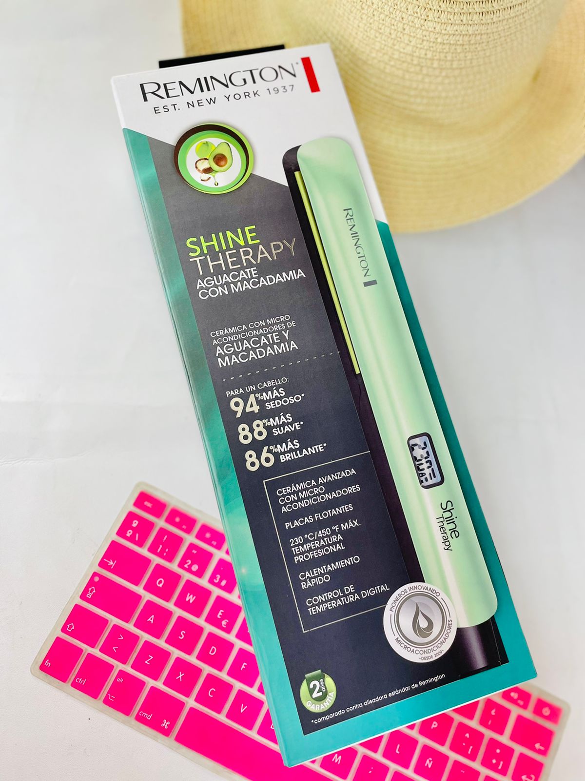 Plancha Remington Aguacate Original