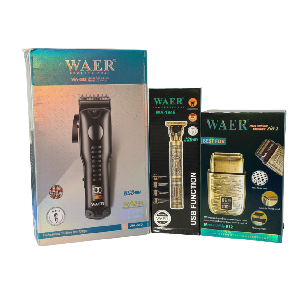 Kit Waer Peluquera Patillera Shaver