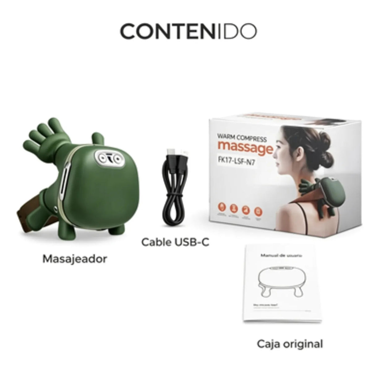 A629 Masajeador Manitos Zen Viral
