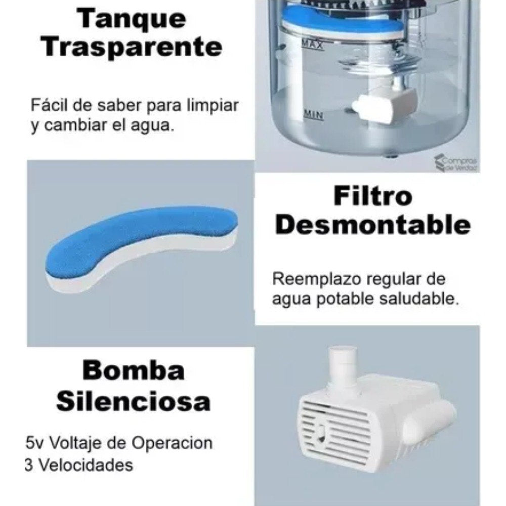 Bebedero Fuente Grifo De Agua Automatico