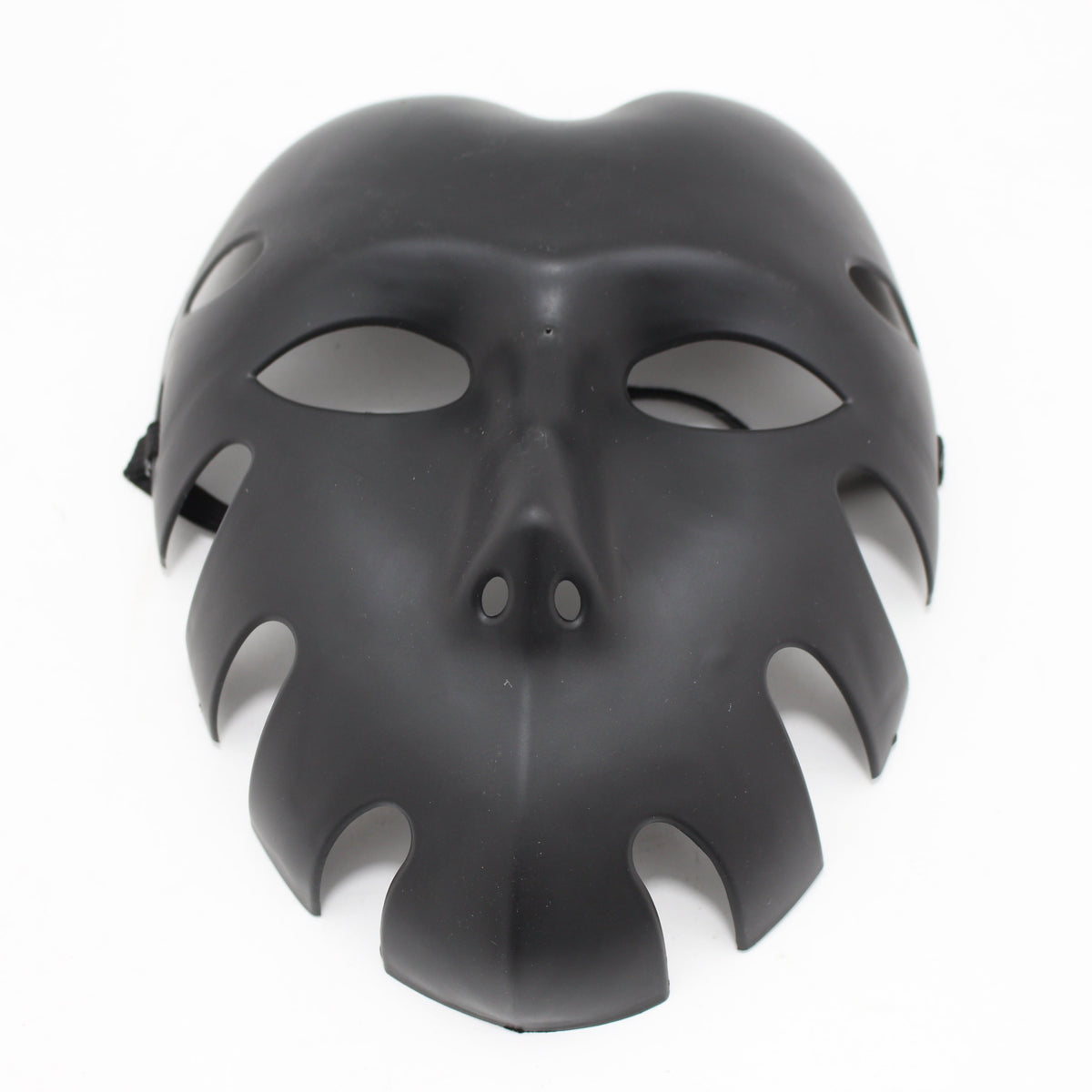 Mascara Negra Rostro Con Huecos