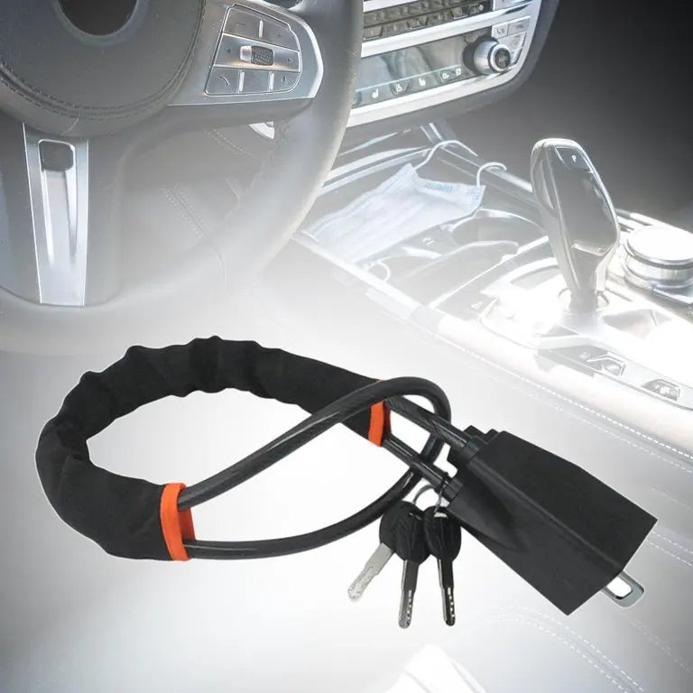 Seguro Candado Universal Antirrobo De Volante Auto Camioneta