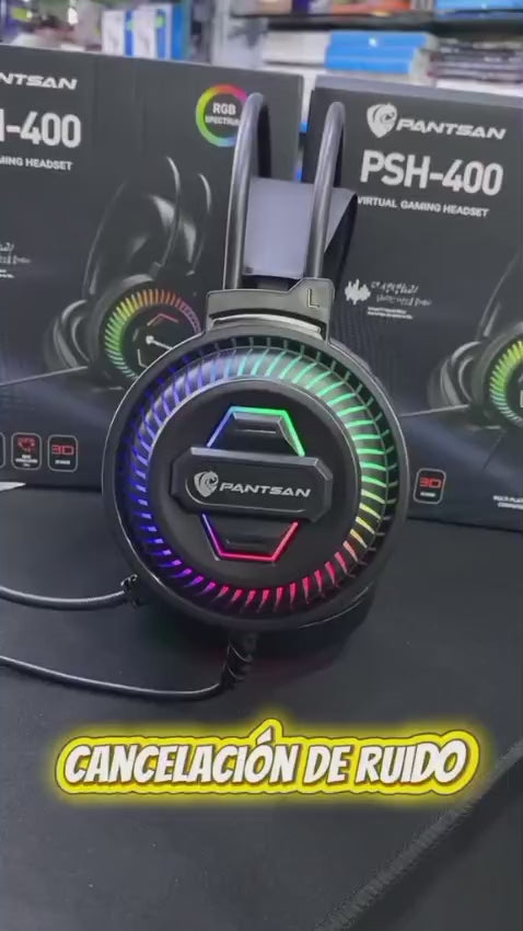 Diadema Alambrica Gamer Psh400 7.1