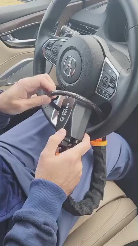 Seguro Candado Universal Antirrobo De Volante Auto Camioneta