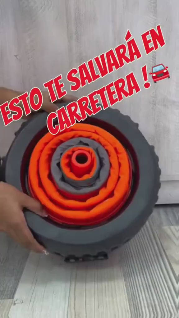 Kit Carretera Carro Cono Led Cable Remolque Emergencia